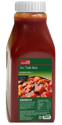 Tada Profesyonel Acı & Tatlı Sos 2,4 Kg resmi