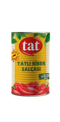 Tat Tatlı Biber Salçası 4350 gr resmi
