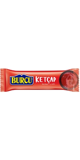 BURCU Tek Kullanımlık Stick Tatlı Ketçap 9 gr X 500 Adet resmi