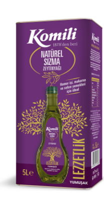 Komili Lezzetlik Yumuşak Natürel Sızma Zeytinyağı 5 lt resmi