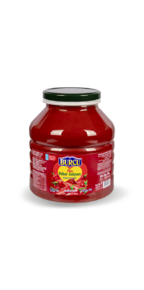 BURCU Ev Tipi Yüksek Kalite Acı Biber Salçası Campet 3200 gr resmi