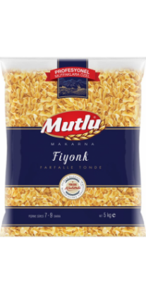 Mutlu Makarna Fiyonk Makarna 5 Kg resmi