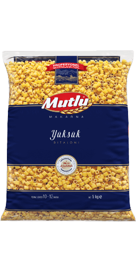 Mutlu Makarna Yüksük Makarna 5 Kg resmi