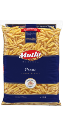 Mutlu Makarna Penne Kalem Makarna 5 Kg resmi