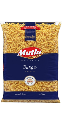 Mutlu Makarna Burgu Makarna 5 Kg resmi