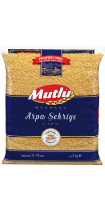 Mutlu Makarna Arpa Şehriye Makarna 5 Kg resmi