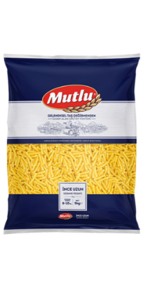 Mutlu Makarna İnce Uzun Makarna 5 Kg resmi