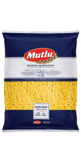 Mutlu Makarna İnce Uzun Makarna 5 Kg resmi