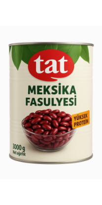 Meksika Fasulyesi Teneke 3000 gr resmi