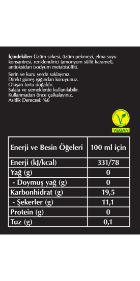 Fersan Balsamik Sirke Cam 500 ml x 12 Adet resmi