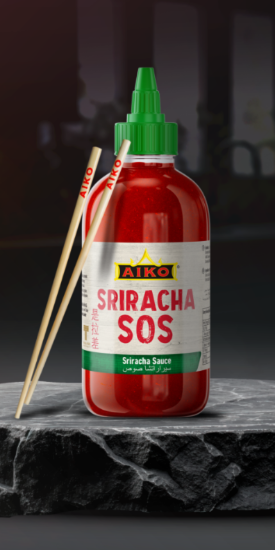 AIKO Sriracha Sos 450 ml x 12 Adet resmi