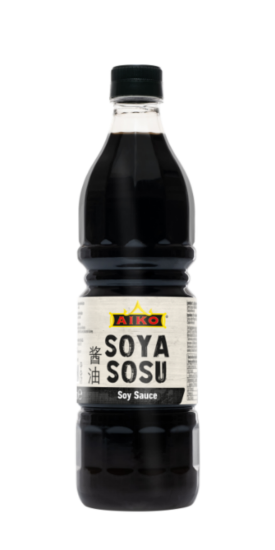 AIKO Soya Sosu Pet 1 Lt X 12 Adet resmi
