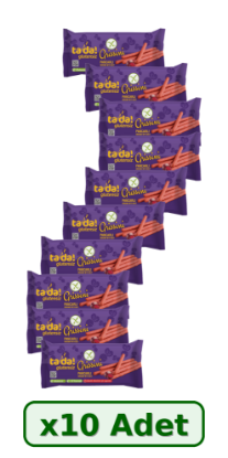 Tada Glutensiz Pancarlı Grissini 75 gr x 10 Adet resmi