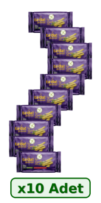 Tada Glutensiz Ispanaklı İnce Gevrek 85 gr x 10 Adet resmi