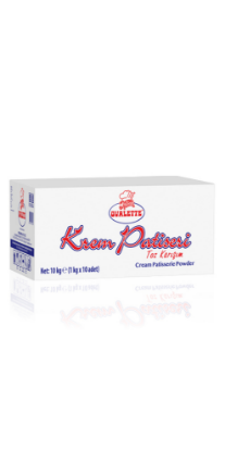 Katsan Ovalette Krem Patiseri 1 kg x 10 Adet resmi