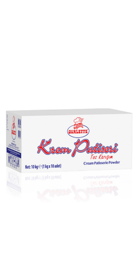 Katsan Ovalette Krem Patiseri 1 kg x 10 Adet resmi