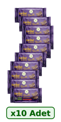 Tada Glutensiz Fındıklı ve Çikolatalı Biscotti 110 gr x 10 Adet resmi