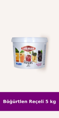 Lokman Böğürtlen Reçeli Kova 5 kg resmi