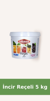 Lokman İncir Reçeli Kova 5 kg resmi
