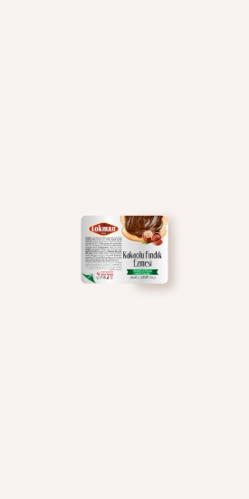 Lokman Kakaolu Fındık Ezmesi Piknik 15 gr X 100 Adet resmi