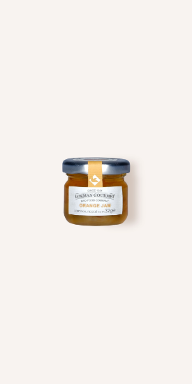 Lokman Gourmet Organik %45 Portakal Reçeli Cam Kavanoz 32 gr x 50 Adet resmi