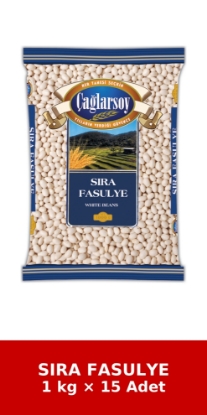 ÇAĞLARSOY Organik Kuru Fasulye 1 kg x 15 Adet resmi