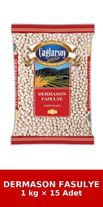ÇAĞLARSOY Organik Dermason Fasulye 1 kg x 15 Adet resmi