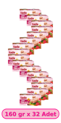 Tada Light/Hafif Ton Balığı 160 gr x 32 Adet resmi