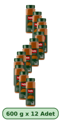 Tada Profesyonel Cajun / Kajun Baharatı 600 gr x 12 Adet resmi