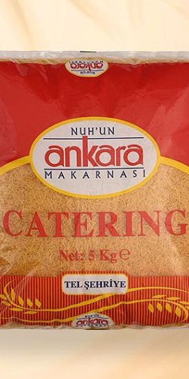 Nuh'un Ankara Tel Şehriye Makarna 5 Kg resmi