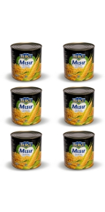 BURCU Haşlanmış Mısır 2600 gr x 6 Adet resmi