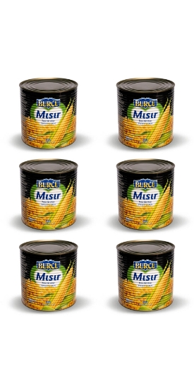 BURCU Haşlanmış Mısır 2600 gr x 6 Adet resmi