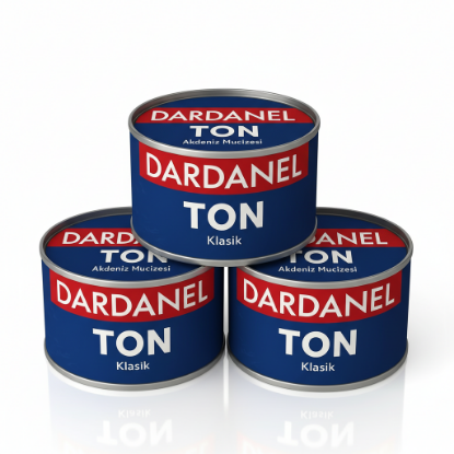 Dardanel Ayçiçek Yağlı Klasik Ton Balığı 1705 gr x 3 Adet resmi