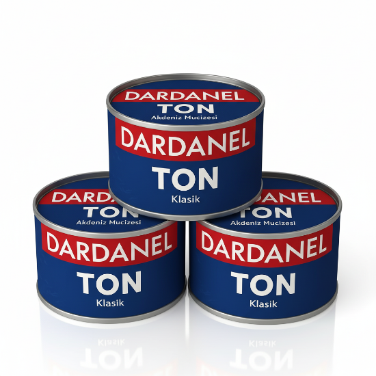 Dardanel Ayçiçek Yağlı Klasik Ton Balığı 1705 gr x 3 Adet resmi