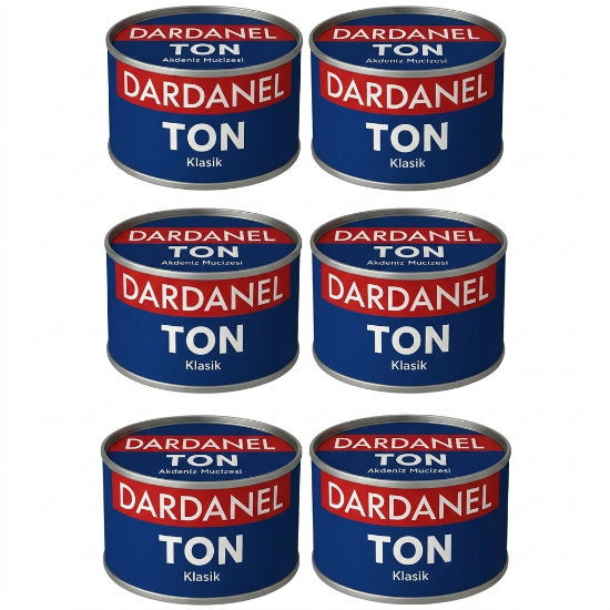 Dardanel Ayçiçek Yağlı Klasik Ton Balığı 1705 gr x 6 Adet resmi