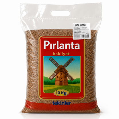 PIRLANTA Kara Buğday Greçka 10 Kg Torba resmi
