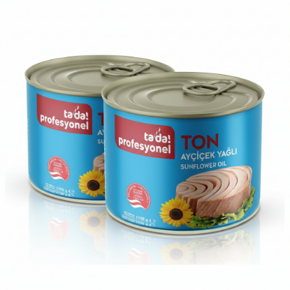Tada Ayçiçek Yağlı Klasik Ton Balığı 1705 gr x 2 Adet resmi