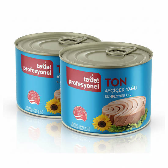 Tada Ayçiçek Yağlı Klasik Ton Balığı 1705 gr x 2 Adet resmi