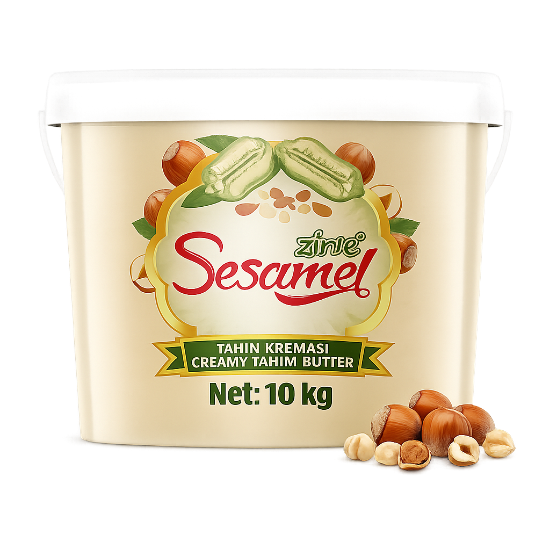 Zirve Sesamel Tahin Kreması Fındıklı 10 kg Kova resmi