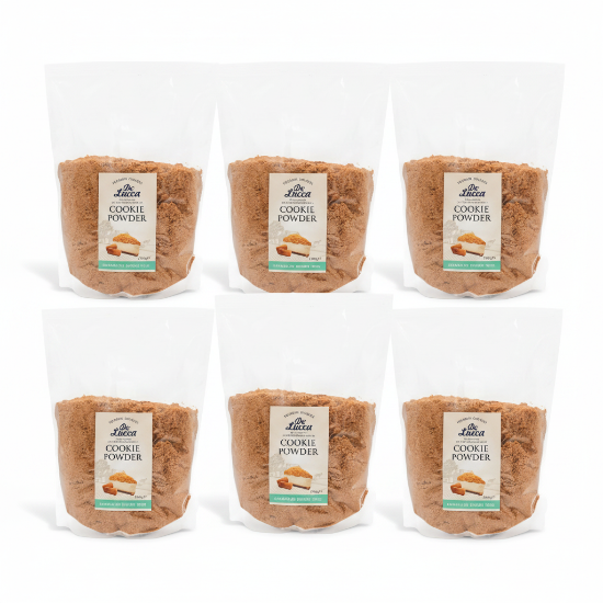 DeLucca Karamelize Bisküvi Tozu 1000 g x 6 Adet – Cheesecake & Tatlı Bazı – Horeca resmi