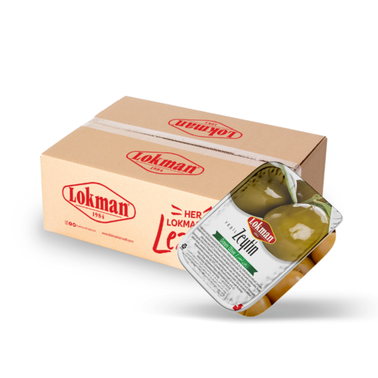 Lokman Yeşil Zeytin 20 g x 150 Adet Tek Kullanımlık Paket – Kahvaltılık, Otel, Kafe ve Toplu Tüketim - kopyala resmi
