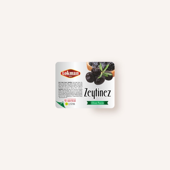 Lokman Zeytin Ezmesi 20 g x 100 Adet Tek Kullanımlık Paket – Kahvaltılık, Otel, Kafe ve Toplu Tüketim - kopyala resmi